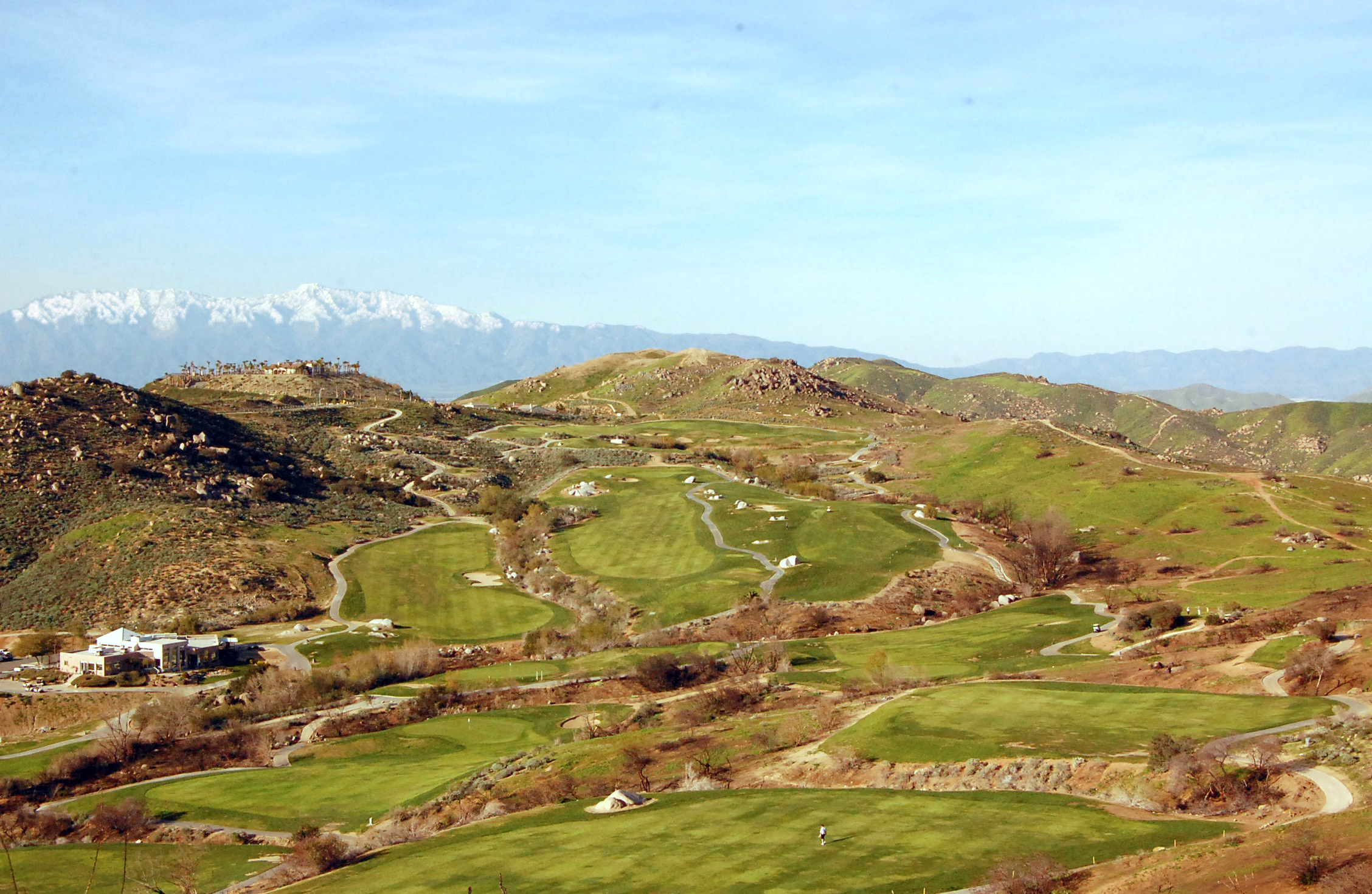Hidden Valley golf course view of valleys